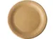 Papstar Pure Bord rond 23cm FSC karton bruin 20 stuks