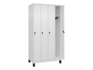 locker,HxBxD 1950x1000x500mm,4vak,vak B 250mm,draaigrendel,voeten - 2