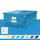Opbergbox WOW Click & Store 369x200x482mm blauw 85% gerecycled karton