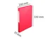 CARTOBOX glanskarton rug 25mm rood