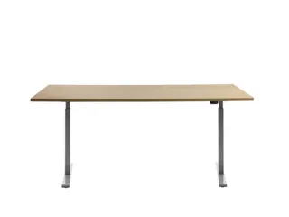 Elektrisch ihv bureau,HxBxD 700-1200x1800x800mm,blad esdoorn - 1