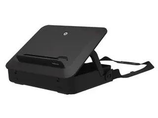 Breyta laptoptas, met laptopstandaard, zwart - 3