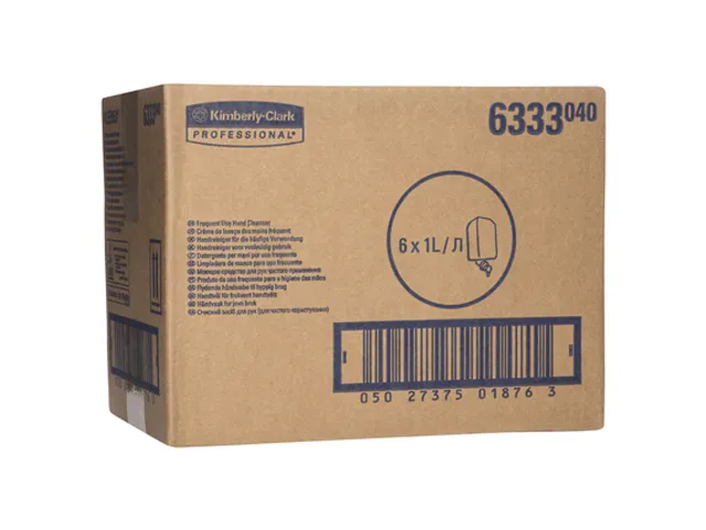 Kleenex 6333 Vloeibare Zeep Frequent Gebruik Transparant 6x 1 Liter