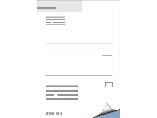 Retourlabel DHL label A4 210x102mm 500 Vel