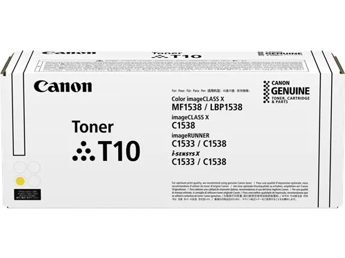 Tonercartridge Canon T10 geel