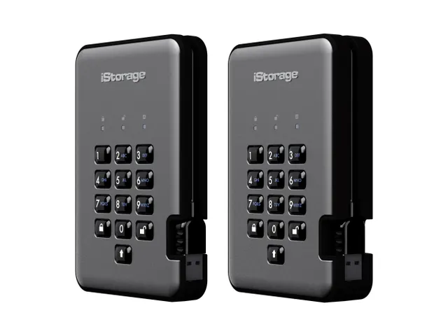 iStorage diskAshur PRO2, 4 TB, USB Type-A, 3.2 Gen 1 (3.1 Gen 1), 361