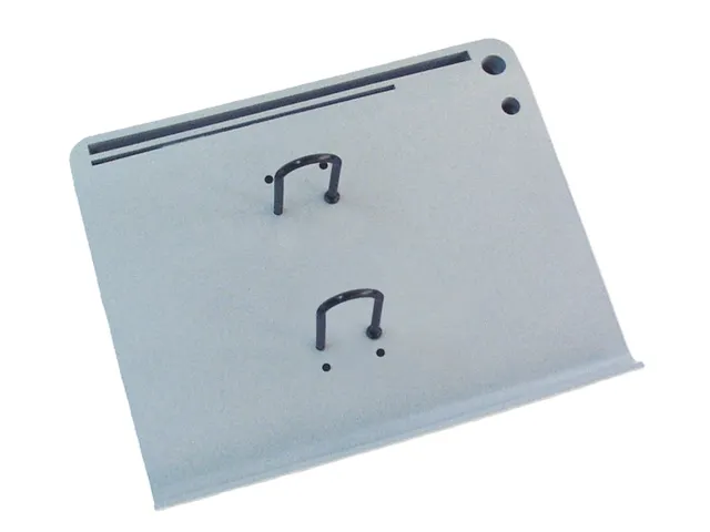 Aurora agenda- of memoblokhouder PVC grijs