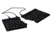 OUTLET Split Break V2 ergonomisch toetsenbord Qwerty US Zwart bedraad
