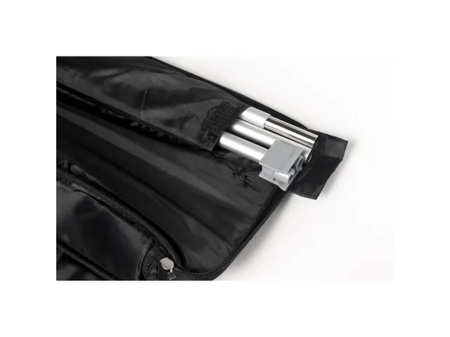 Roll-Banner Twin 85x200cm Zilver