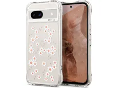 Spigen Case ACS07277 Google Pixel 8A Cecile Wit Daisy