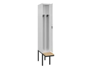 locker voor scheiding van kleding,HxBxD 2120x300x815mm,1vak - 2
