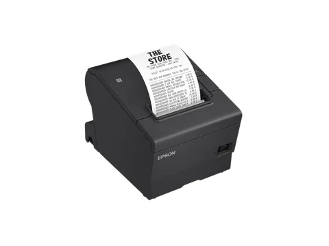 Epson TM-T88VII kassabonprinter USB, Ethernet, Serial, PS, Black