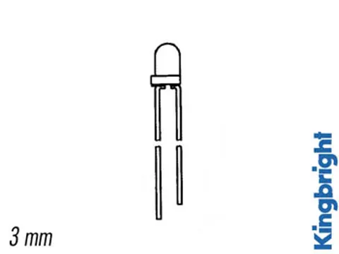 Knipperled 3mm Groen Diffuus