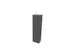 armoire de bureau,HxlxP 2225x600x445mm,MS-gris foncé