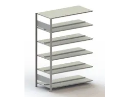 dossierstelling,aanbouwveld,HxBxD 1850x1256x635mm,vaklast 100kg