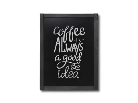 Natura Krijtbord Classic Wand Zwart 60x80cm