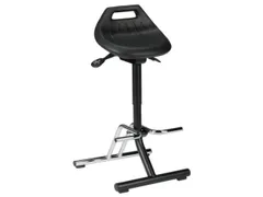 Stahulp In-uitklapbaar 640-840mm PU-schuim zwart