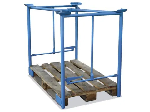 Pallet-stapelbeugel 1600x1200x800mm Belasting 750kg Ral 5012