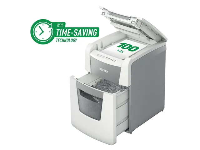Papiervernietiger Leitz IQ Auto+ Small Office 100 P-4 snippers 4x28mm