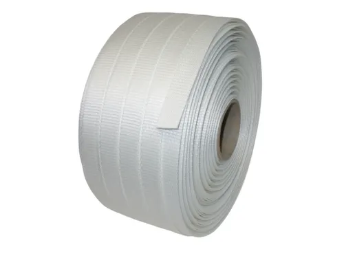 Polyester-krachtband Geweven L X B 500M X 19Mm Trekkracht 7250 N