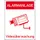 waarschuwingsetiket,Alarminstallatie videobewaking,PVC,rood/wit