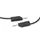 Meetsnoer 4mm 50cm / Zwart (MLN-SIL / 1)