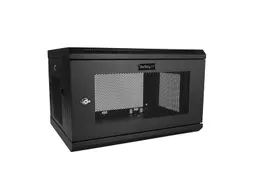 2-post 6U wandmonteerbare netwerkkast 19 inch scharnierende patchkast