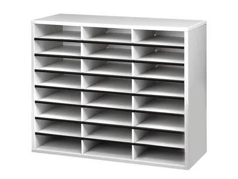 Vakkenset Fellowes A4 24 vaks 737x595x302mm lichtgrijs