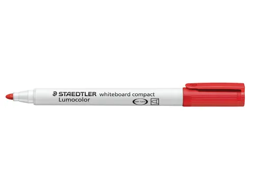 whiteboardmarker Lumocolor Compact rood 2mm