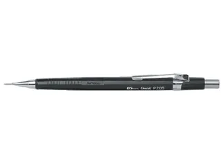 Vulpotlood pentel P205 0.5mm zwart - 1