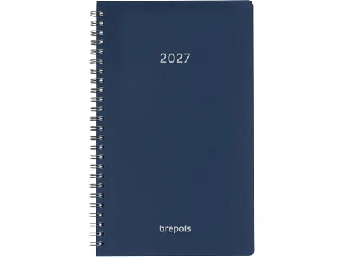 agenda Breform Polyprop 6-talig, blauw, 2026