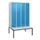 Dubbeldekse dekenkist,HxBxD 1950x1200x815mm,4x2vak.,vak B 300mm