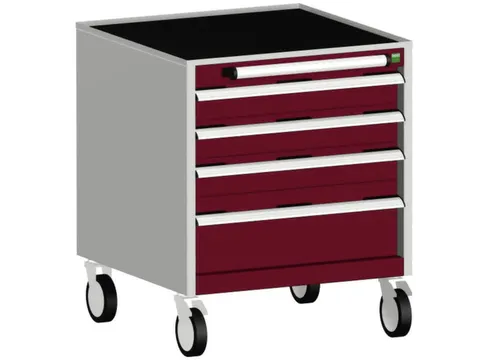 ladekast,HxBxD 780x650x525mm,4lade(n),lade voor normale belastingen