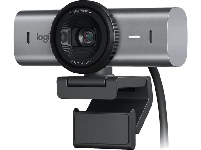 Logitech Mx Brio Uhd 4K Streaming Webcam Usb Wired Graphite