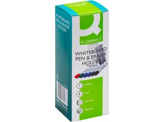 Q-CONNECT accessoirehouder voor whiteboard incl. markers en wisser - 2