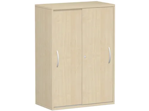 kantoor-schuifdeurkast HxBxD 1182x800x425mm hout esdoorn 2 OH
