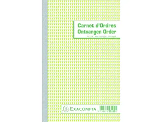 Orderboek FR/NL 21x13,5 50bl dupli - 2