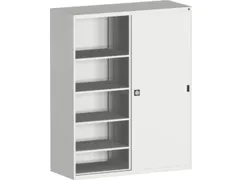 schuifdeurkast 2000x1600x650mm Stalen scheidingswand Ral7035