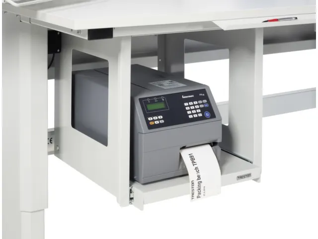support d'imprimante,p. table d'emballage,HxlxP 506x500x535mm,acier
