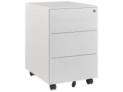 Ladeblok 3 gelijke lades wit