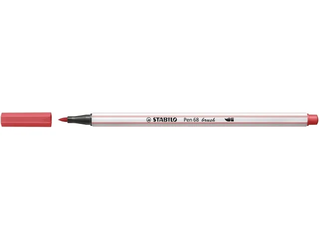 Brushstift STABILO Pen 568/47 roestig rood