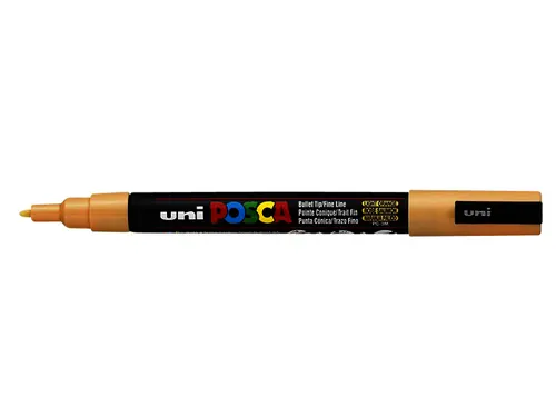 Verfstift Posca PC3M Fijne punt 0,9-1,3mm Zalmroze
