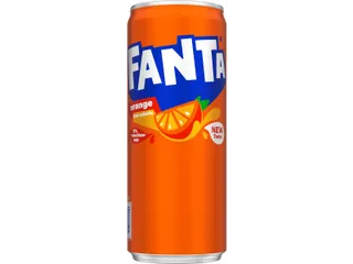 Fanta Orange Frisdrank sleek blik 33cl 24 stuks - 1