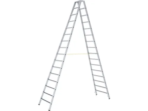 veiligheidsladder,beide zijden,2x4treden m. R13-laag,balk L 1,15m
