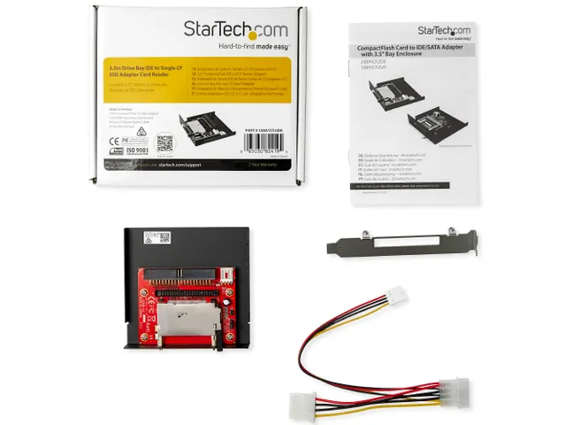 3.5 inch schijf bay IDE naar Compact Flash SSD adapter kaartlezer