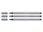 Viltstift STABILO Pen 68/96 medium donkergrijs