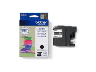 Inktcartridge Brother LC-221 zwart - 4