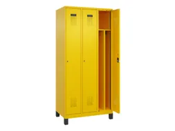 locker voor scheiding van kleding,HxBxD 1950x900x500mm,3vak