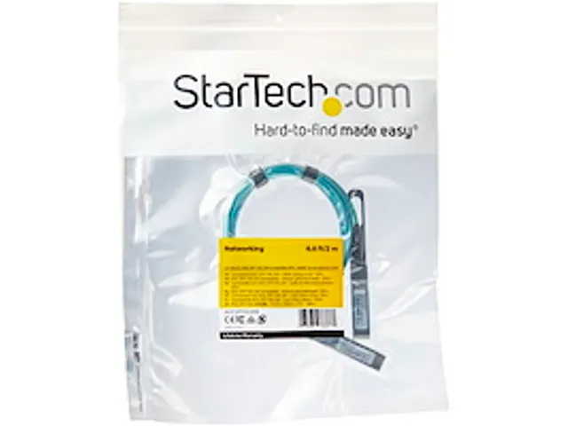 Dell EMC AOC-SFP-10G-2M compatibel SFP+ optische kabel 2m aqua