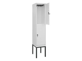 dubbeldekse locker,HxBxD 2120x400x500mm,1x2vak.,vak B 400mm - 2